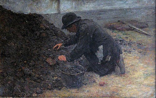 L'escarbilleur, 1900, Evert Larock