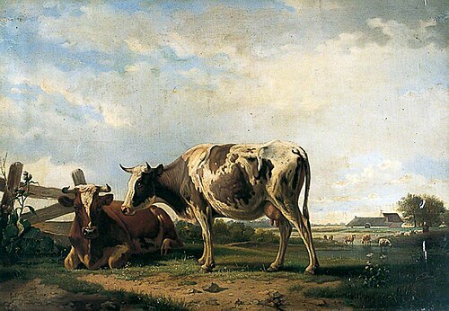 Cattle, , Leopold de Cauwer