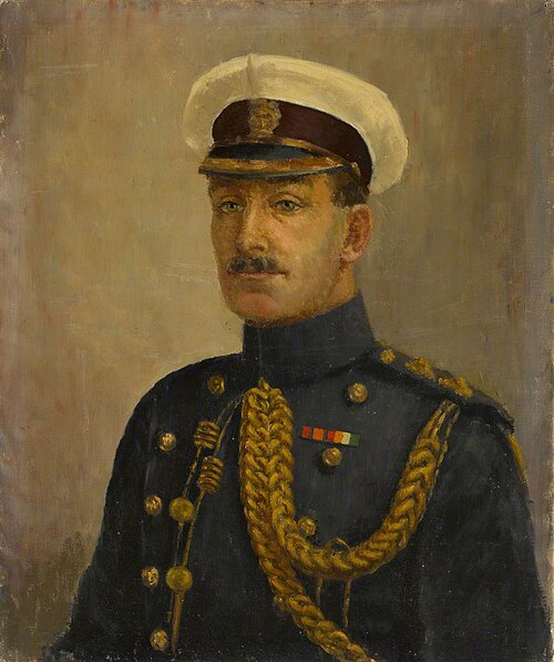 Lieutenant Charles Cecil Rowe Murphy (b.1872), Indian Army Staff, 1915, Margaret Chapman