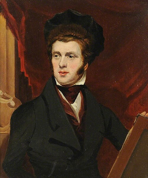 Self Portrait, 1820, Matthew Ellis Nutter