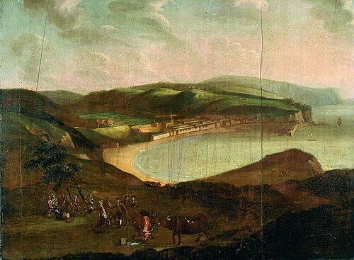 View of Whitehaven, 1698, Matthias Read