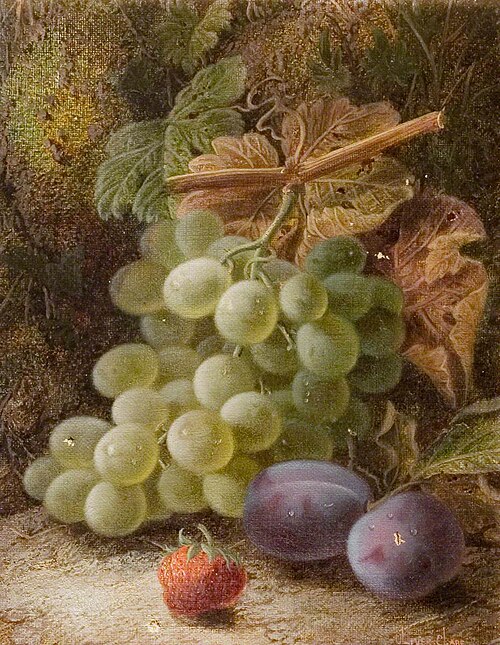 A Bunch of Grapes, 1893, Oliver Clare