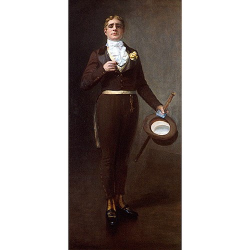 Richard Mansfield in Clyde Fitch's Beau Brummel, 1907, Orlando Rouland
