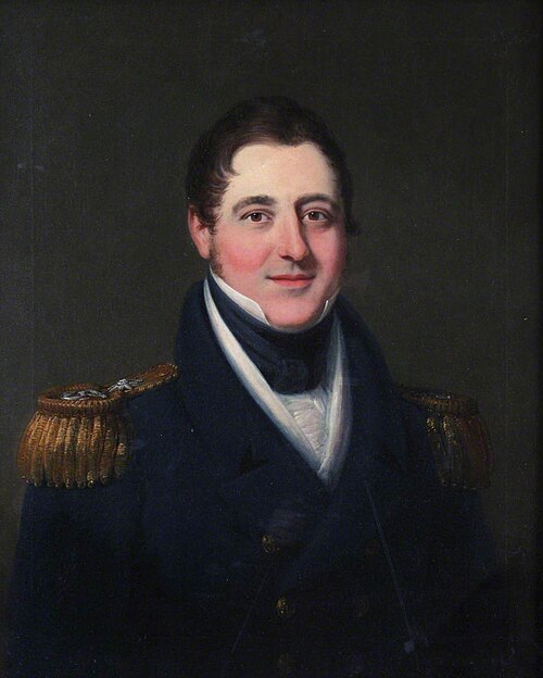 Captain Pritchard, 1824, Philip Augustus Gaugain