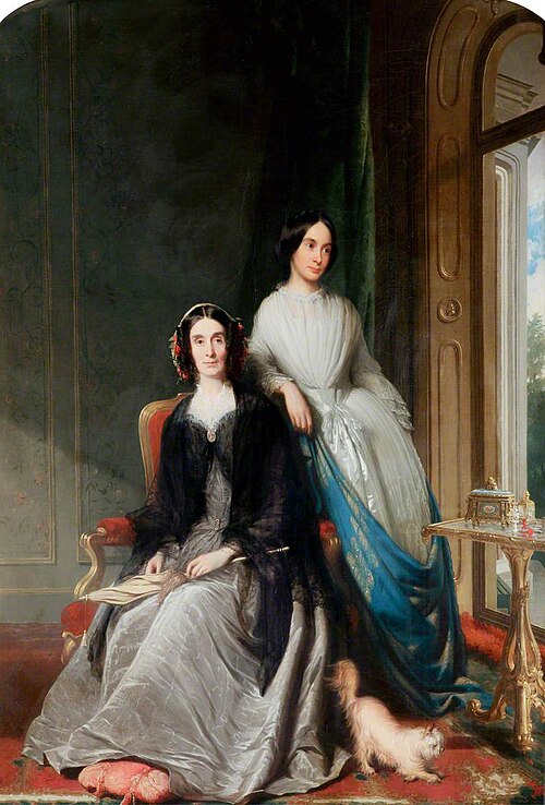 Emma (1802–1871) and Anne Holt (1821–1885), , Philip Westcott