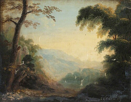 A Landscape, 1825, Richard Augustus Clack
