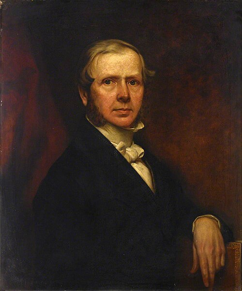 Self Portrait, 1851, Richard Augustus Clack