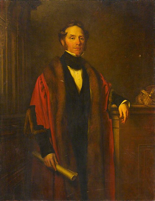 William Wills Hooper (1807–1872), Mayor of Exeter (1850–1852), 1853, Richard Augustus Clack
