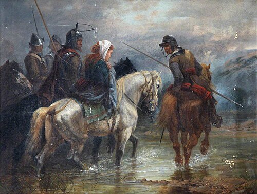 The Abduction of Isabella Vere, 1872, Richard Beavis