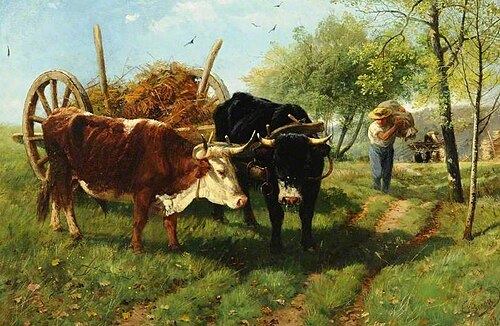 Carting Bracken, 1878, Richard Beavis
