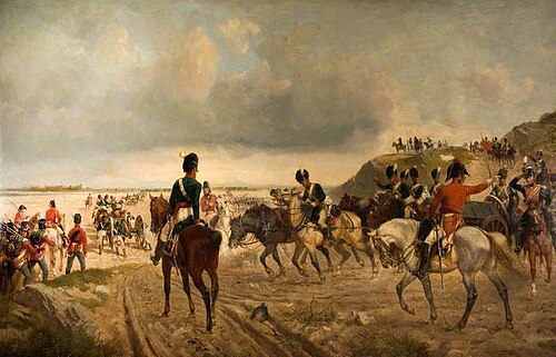 The Passage of the Bidassoa, 1886, Richard Beavis