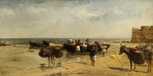 Fruit Boats on the Mediterranean, , Richard Beavis