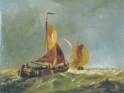 Dutch Schuyts Beating out of the Scheldt, , Richard Beavis