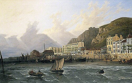 Marine Parade, Hastings, East Sussex, 1825, Richard Hume Lancaster