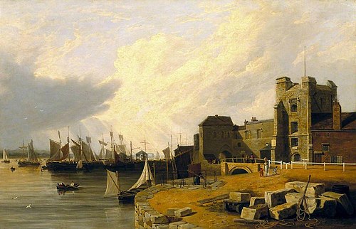 A View at Southampton, 1817, Richard Hume Lancaster