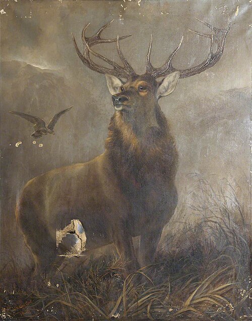 The Monarch of the Glen (after Edwin Henry Landseer), 1888, Robert Cleminson
