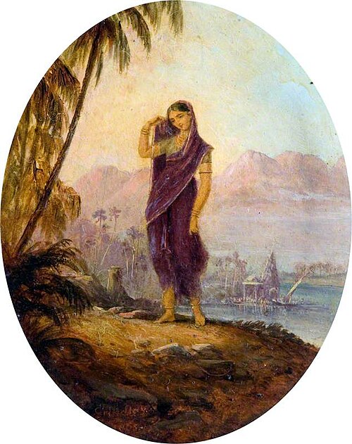 A Hindoo Female of the Deccan and Concane, 1805, Robert Melville Grindlay
