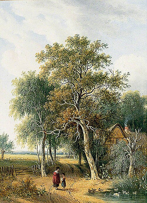 Landscape, 1846, Samuel David Colkett