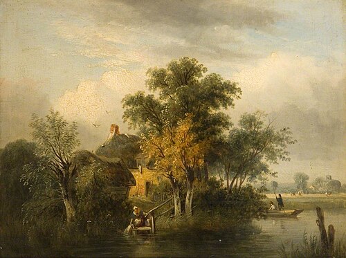 The Trowse near Norwich, 1849, Samuel David Colkett