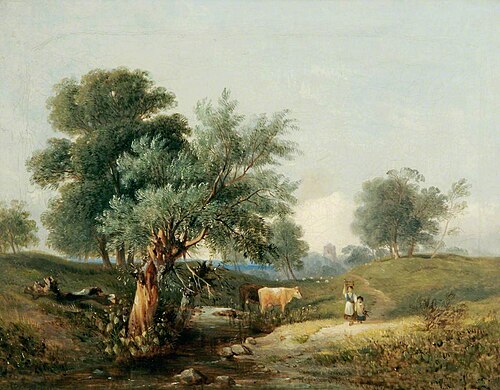 Landscape, 1853, Samuel David Colkett