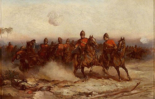 4th Dragoon Guards in Egypt, 1882, Thomas Seccombe