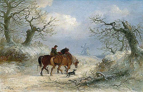 Crossing the Common, Scene near Ipswich, Suffolk, , Thomas Smythe