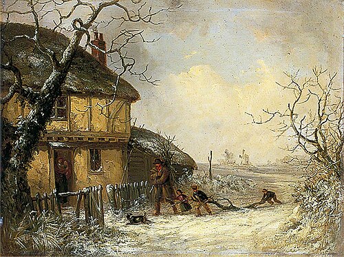 Carrying Home the Firewood, , Thomas Smythe