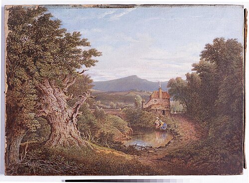 Old turnpike house, 1837, Thomas Waters