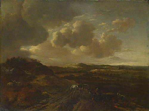 A Dune Landscape, 1665, Willem Willemsz. Buytewech