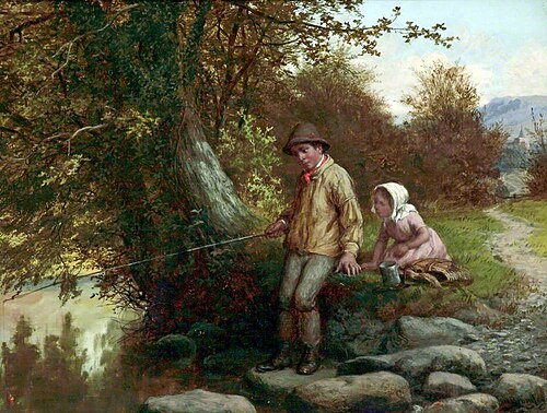 Waiting for a Nibble, , William Bromley