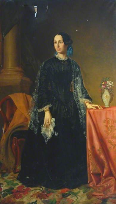 A Victorian Lady, 1883, William Crosby