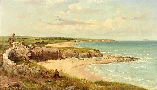 Whitburn Bay, 1884, William Crosby