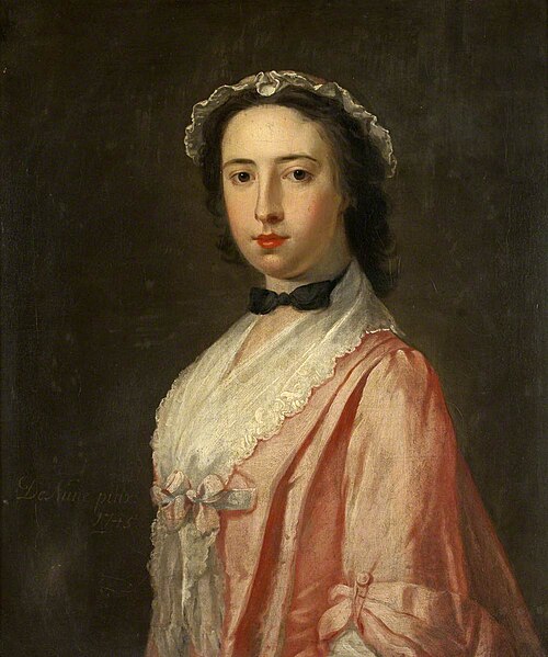 Portrait of a Lady (said to be Barbara Haliburton, Wife of Walter Scott and Grandmother of Sir Walte, 1745, William Denune
