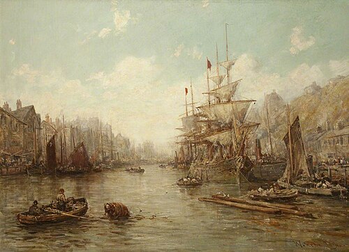 Douglas Harbour, 1896, William Edward Webb