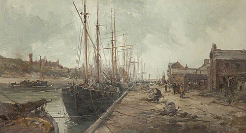 Peel Quay and Harbour, , William Edward Webb
