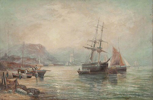 Coastal Scene, South East England, , William Edward Webb