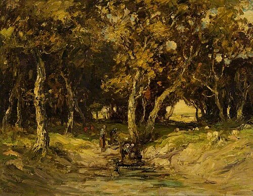 Wooded Landscape, , William Mouncey