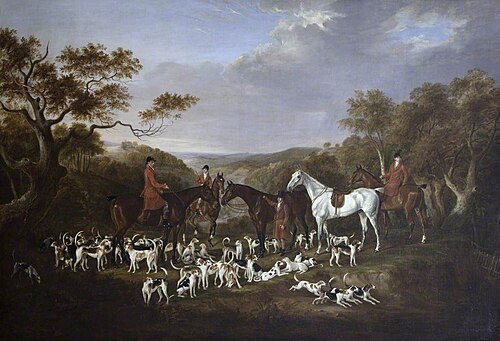 Lord Anson's Hunt on Cannock Chase, 1828, William Webb