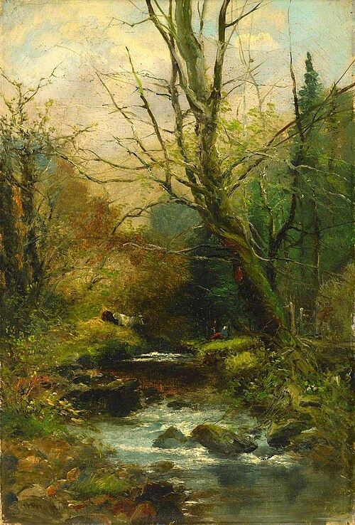 On the Lyd, Devon, 1873, William Widgery