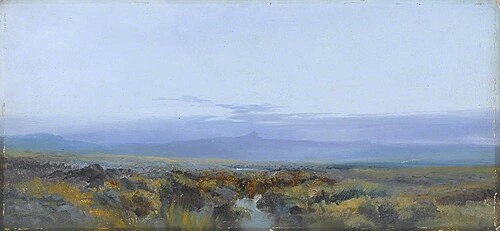 Cranmere Pool, Dartmoor, Devon, 1873, William Widgery