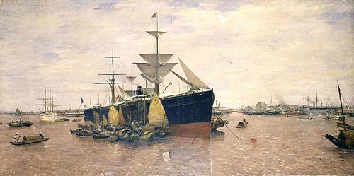 Haïphong, Tonkin, 1886, Gaston Roullet