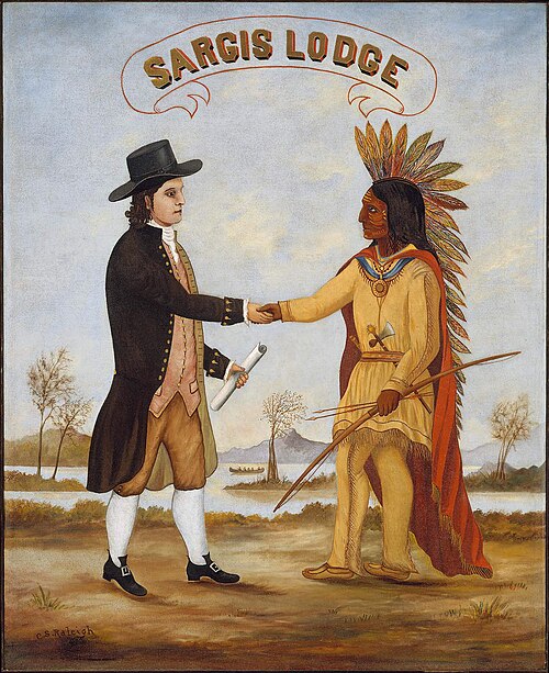 Emblem of Sargis Lodge, , Charles S. Raleigh