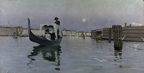 Return from the Lido, 1884, Ralph Wormeley Curtis