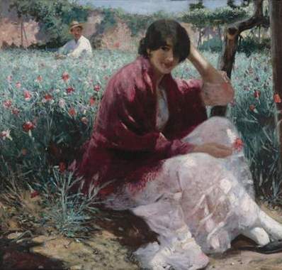 The Garden, 1884, Ralph Wormeley Curtis