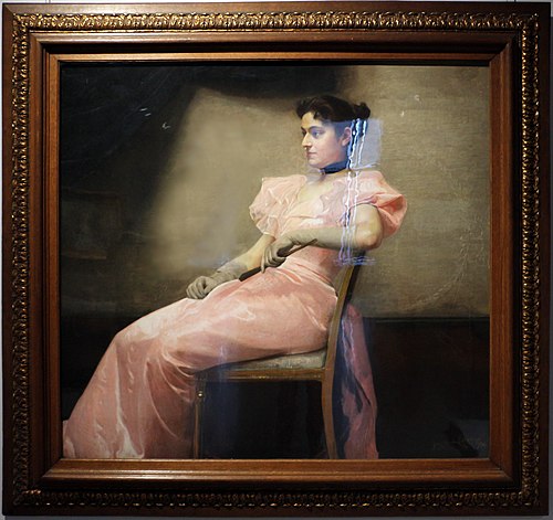 Portrait de Hélène de Burlet, 1894, Jacques de Lalaing