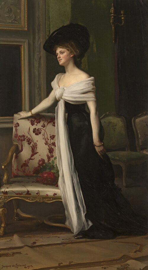 Nanette de Spoelberch, Madame Louis de Baillet-Latour, 1902, Jacques de Lalaing