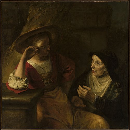 Vertumnus and Pomona, 1654, Abraham van Dijck