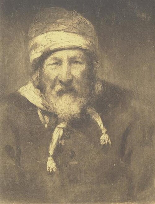 Old man, 1665, Abraham van Dijck