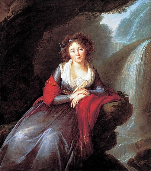 Countess Anna Potocka, 1791, Élisabeth Vigée Le Brun
