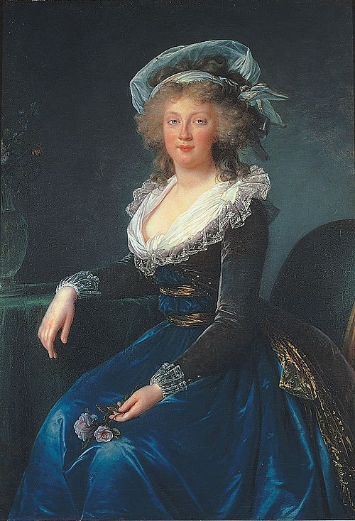 Portrait de Marie-Thérèse de Bourbon-Siciles, 1790, Élisabeth Vigée Le Brun